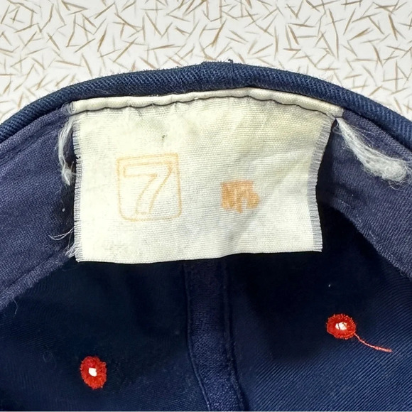 Vintage 90s Denver Broncos NFL Logo 7 Snapback Hat - Picture 5 of 7